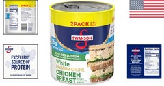 Nutritious Swanson 12.5oz Chicken Breast – Less Sodium & 15g Protein per Serving