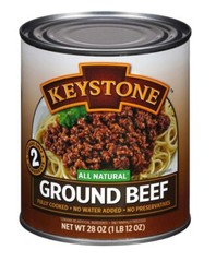 Keystone All Natural Ground Beef 28 Oz Can