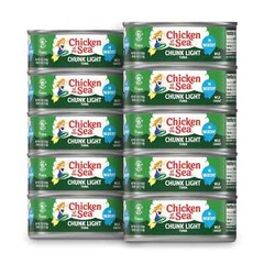 Chicken of the Sea Chunk Light Tuna in Water 5 oz. Can Pack of 10