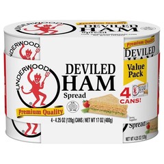 Gluten-Free Deviled Ham Spread – 4 Pack, Perfect for Camping and Picnics