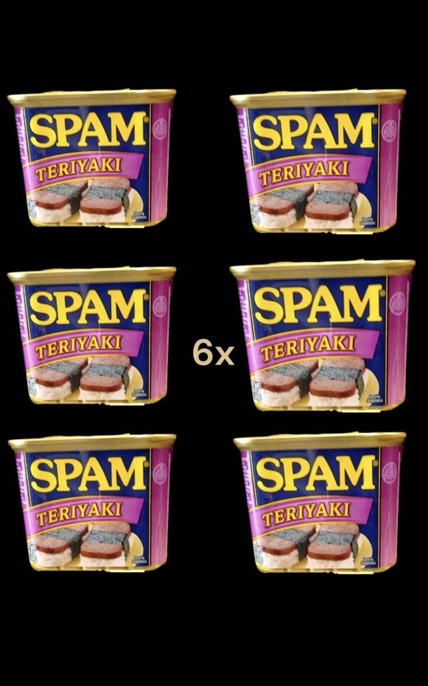 Spam Teriyaki Lunch Meat, 6 Pack
