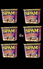 Spam Teriyaki Lunch Meat, 6 Pack