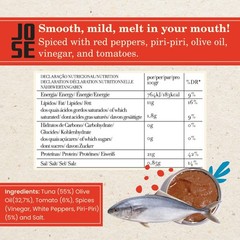 Canned Spiced Tuna Paté Wild Caught Portuguese Tuna, Tinned Fish Paté, 75g Can