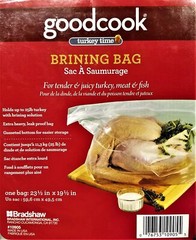 LOT 3 BRINING BAG GOOD COOK 23.5X19.5″ HOLDS 25 LB TURKEY EXTRA HEAVY LEAK PROOF