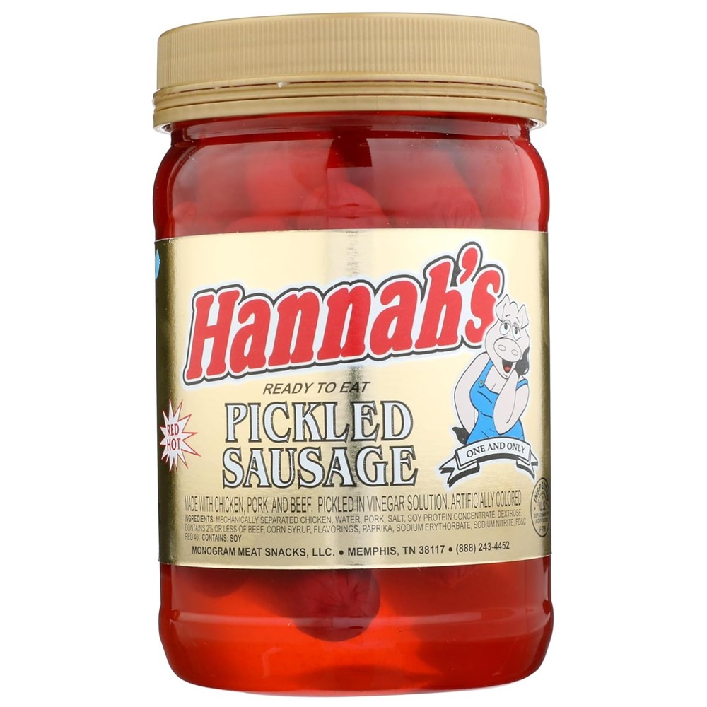 PICKLED SAUSAGE 16oz JAR