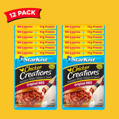 Chicken Creations Classic BBQ – 2.6 Oz Pouch (Pack of 12)