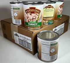 12 Cans – Keystone Meats All Natural Turkey Fully Cooked 28 oz No Preservatives✅