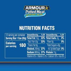 Armour Potted Meat Made With Chicken and Pork {3 oz., 12 ct.}