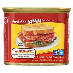 (3 pk) with Real Bacon, 12 oz Aluminum Can, Canned Meats,7 G Protein per Serving