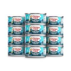 Chicken of the Sea Wild Caught Chunk White Albacore Tuna in Water, 12 oz Cans…