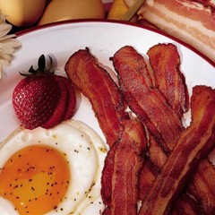Superior Flavor Fully Cooked Bacon – 80 Count, No Refrigeration Needed