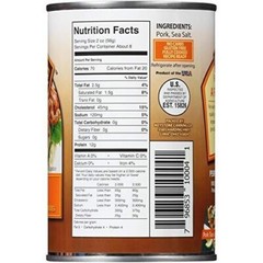 6 Pack- Keystone Meats Natural Pork Fully Cooked 14.5 oz Food, No Preservatives✅
