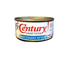 Century Light Tuna Mechado Style 6.4oz (180g), 6 Pack
