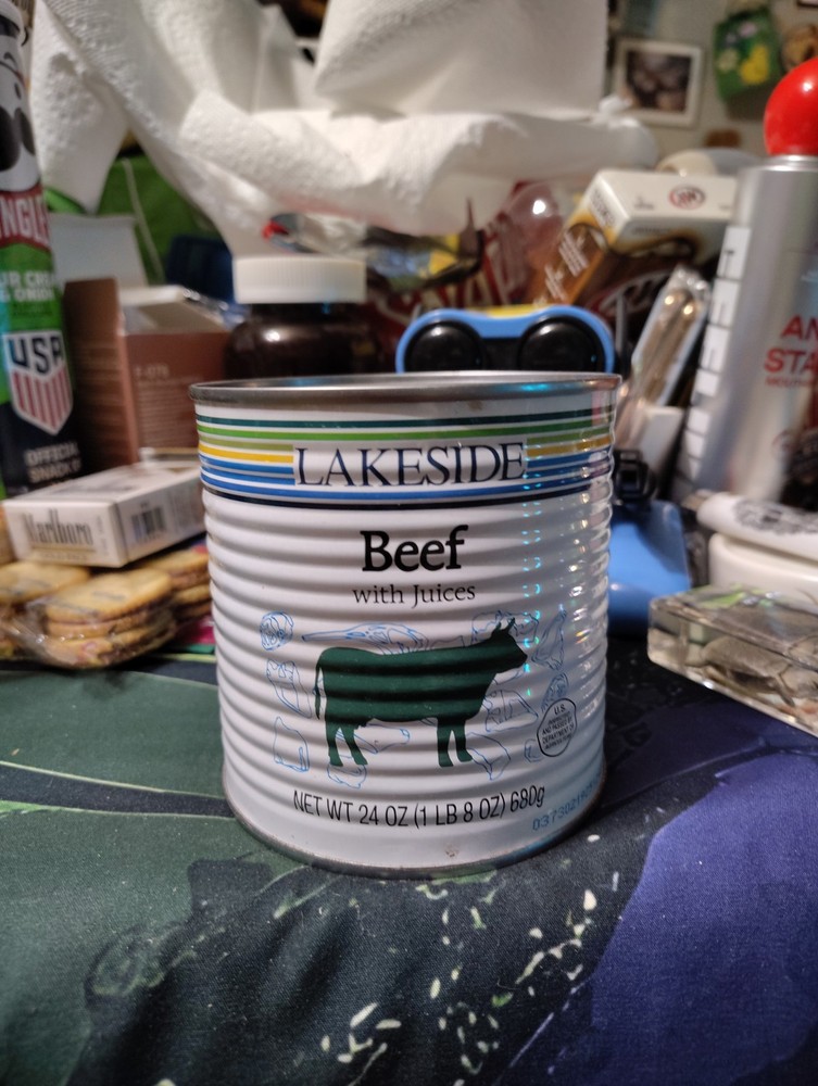 Lake Side Beef Meat In A Can