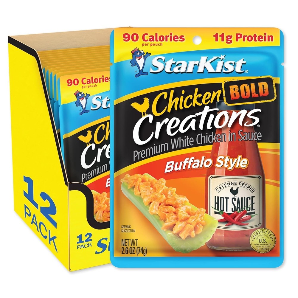 StarKist Chicken Creations BOLD Buffalo Style 2.6 Ounce (Pack of 12), Other