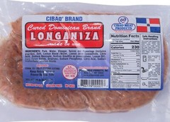 Cibao Meat Longaniza 10 Onz