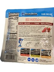 6 StarKist TUNA Smart Bowls Spicy Pepper 4.5 oz Pouch – Rice & Beans