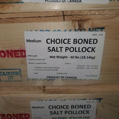 Salted Cod Fish 40 lb. Skinless Fillet. “Limited Quantity”👑👑