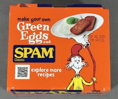 Spam Classic Green Eggs And Ham LIMITED EDITION Two 12oz Cans 7/2028