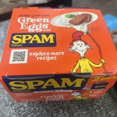 Green Eggs And Ham SPAM GREEN EGGS SPAM LIMITED EDITION (Two 12oz Cans) (6/2028)