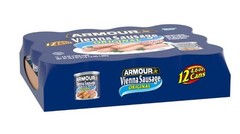 Armour Original Vienna Sausage -12g Protein Per Serving, 4.6 oz Can Pack of 12