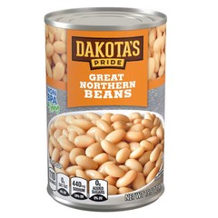 Dakota’s Pride Great Northern Beans, 15.5 oz Can – Pack of 5