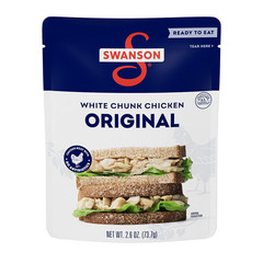 Swanson Canned Chicken a La King with White and Dark Chicken Meat