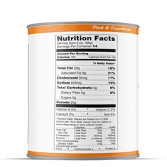 6 Cans Pack- Werling & Sons Pork Sausag Filling 28 Oz Fully Cooked Heat & Serve