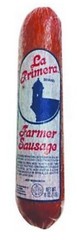 1 Pack SALCHICHON LA PRIMERA 1LB Each One Gluten Free Farmer Sausage