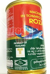 Mackerel in Tomato Sauce Roza High Omega 3 and DHA 5.46 oz 155g