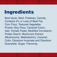 Beef Stew 15 oz (8 Pack) Fully Cooked & Ready-To-Eat with Fresh Potatoes &