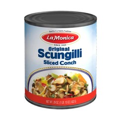 LaMonica Fine Foods Scungilli Sliced Conch 29 oz – Wild Caught – Ready to Eat…