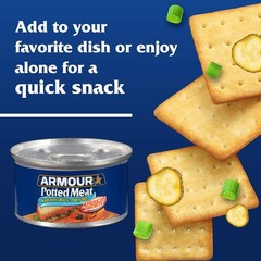 Versatile Star Potted Meat: Ready-to-Eat Chicken & Pork in 3oz Cans (6 Count)