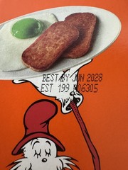 Spam Classic Green Eggs And Ham SPAM LIMITED EDITION (Two 12oz Cans) (6/2028)