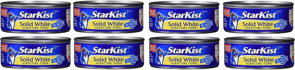 StarKist Solid White Albacore Tuna in Water 5 oz. Can Pack of 8