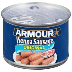 Original Armour Star Vienna Sausage Canned Sausage in Oil 4.6 OZ Pack of 48