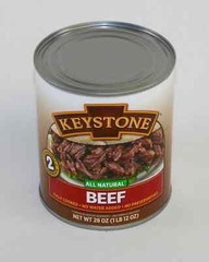 KEYSTONE Beef & Ground Beef ALL NATURAL 6 cans mixed – 28 OZ each 168 oz total