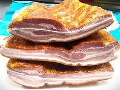 Homemade Country Style Bacon with Skin EXTRA LEAN 3Lb For $36