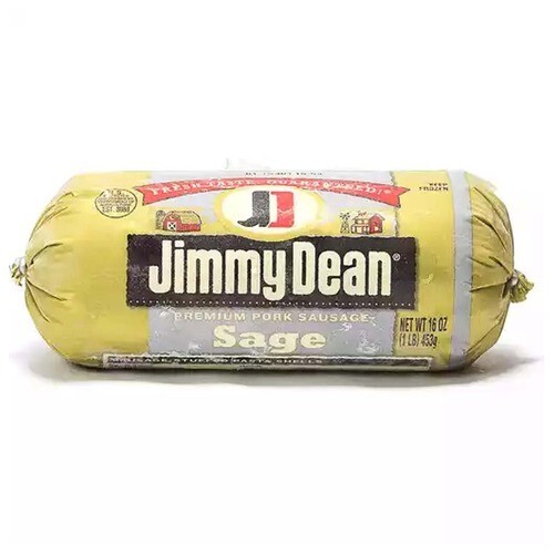 Jimmy Dean Sage Pork Sausage 16 Oz (4 Pack)