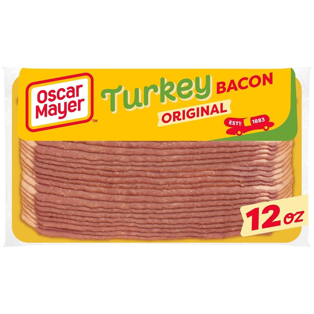 Oscar Mayer Gluten Free Fully Cooked Turkey Bacon with 55% Less Fat & 44% Less S