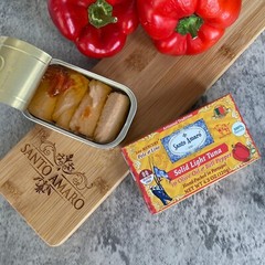 6 Pk Santo Amaro Pole & Line Wild Tuna Fillets in Virgin Olive Oil – BELL PEPPER