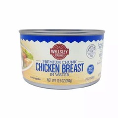 Wellsley Farms White Premium Chunk Chicken Breast in Water 12.5 Ounce 8 Count