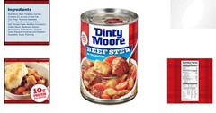 Hearty 15oz Beef Stew Cans – Gluten-Free, Ready to Eat, Perfect for Family Meals
