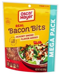 Oscar Mayer Real Bacon Bits Mega Pack, 9 Oz Bag, 2-2.5 Cups…