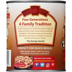 (2 pack) All Natural Beef, 28 oz Can