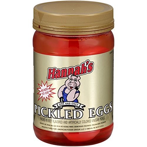 Hannahs Pickled Eggs 12.8oz Jar