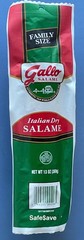 GALLO ITALIAN DRY SALAME Family Size Salami 13 oz Each FRESHEST 04/2026