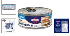 Pack of 1 Swanson Canned Chicken Breast – 12g Protein per 4.5 Oz Can