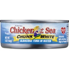 Chicken of the Sea Chunk White Albacore Tuna in Water – 5oz