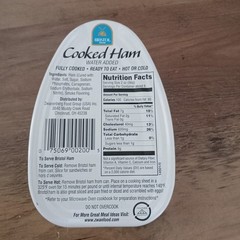 Bristol Brand Cooked Ham/ expires 08/01/2030
